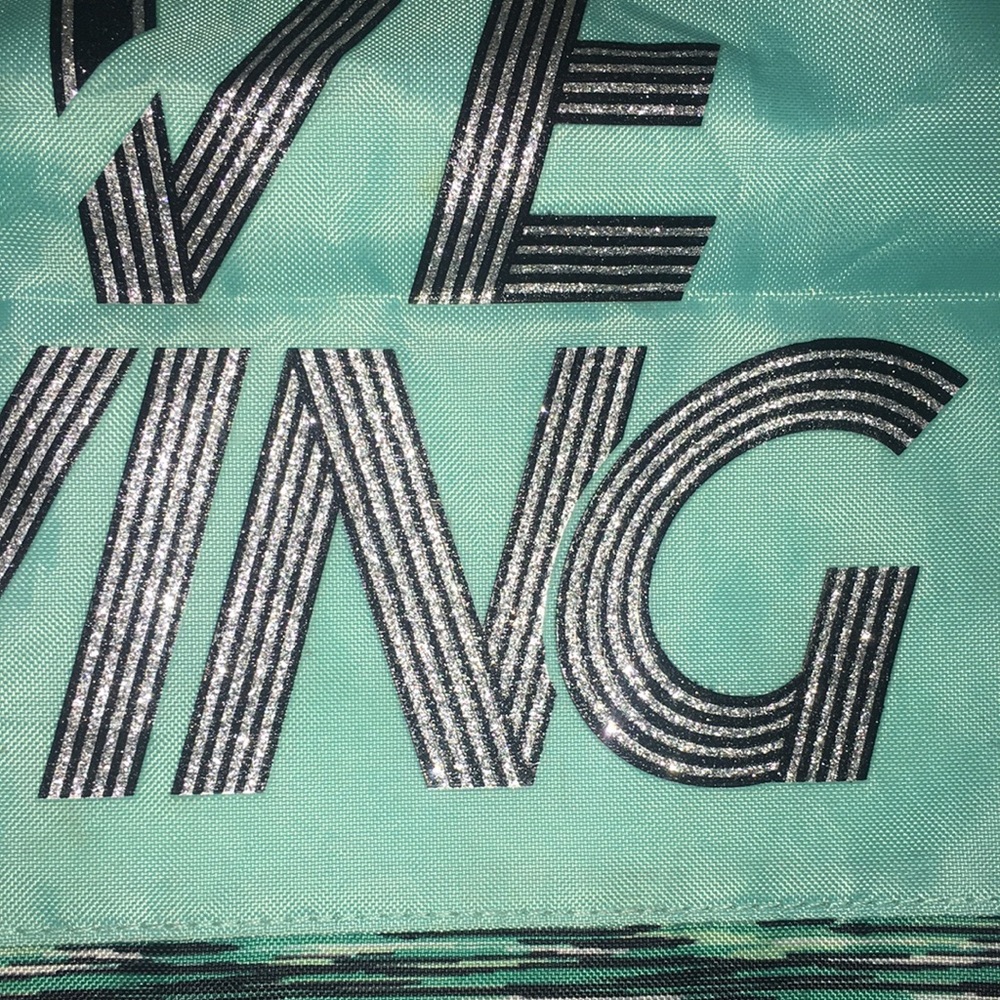 Justice Drawstring Backpack. Softball. - Picture 2 of 7